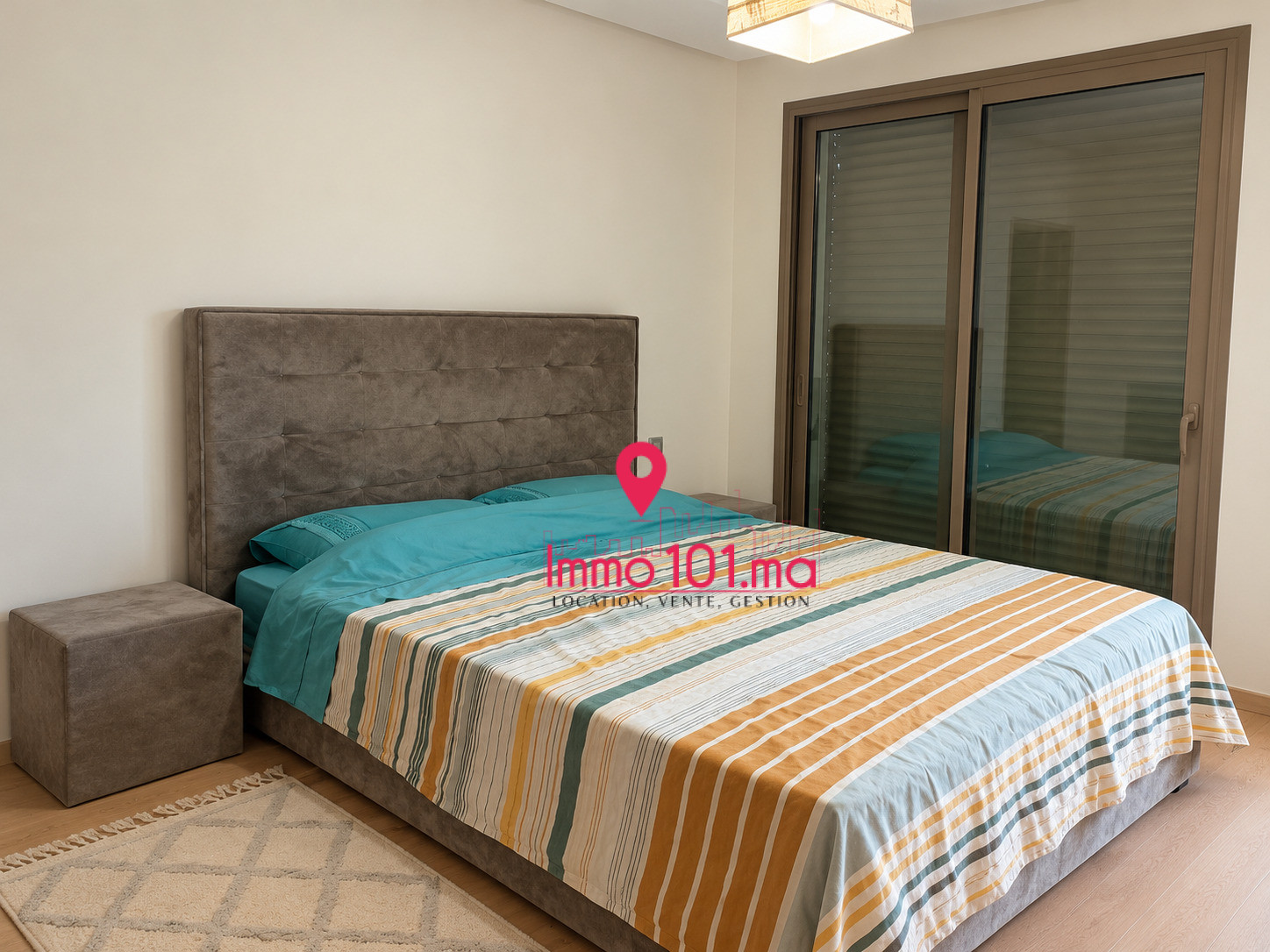 Location appartement meublé à l’Orangeraie – Souissi ZLLAM2587